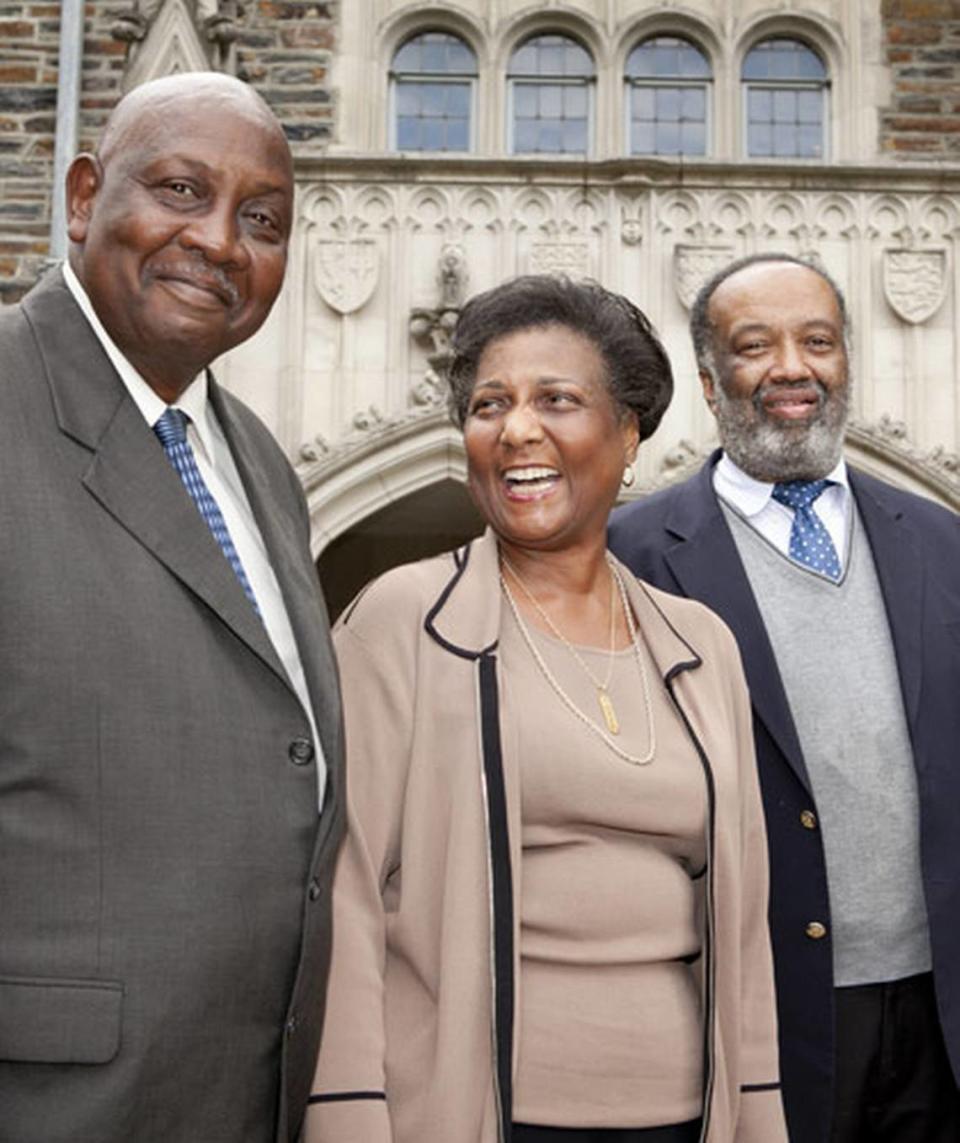 Gene Kendall, Wilhelmina Reuben-Cooke, and Nathaniel “Nat” White, Jr. are the three surviving members of the first five undergraduate students to integrate Duke in 1963.