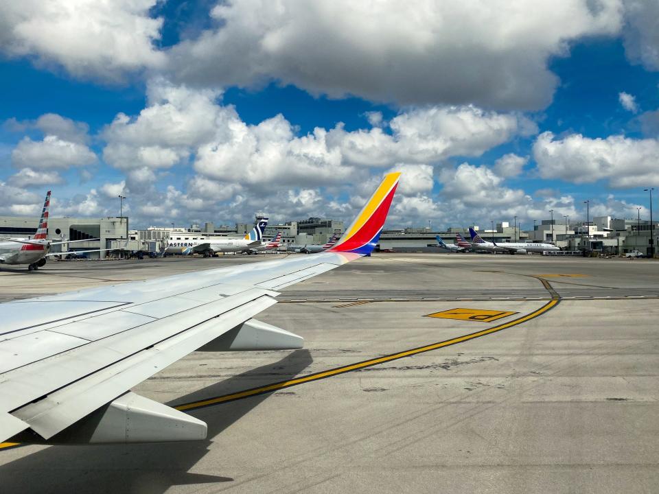 Flying on Southwest Airlines during pandemic