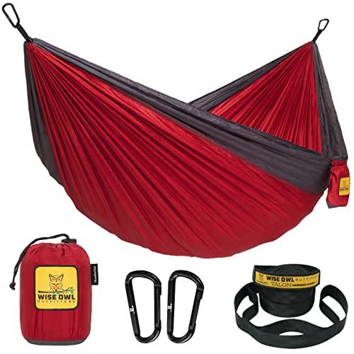 <p><strong>Wise Owl Outfitters</strong></p><p>amazon.com</p><p><strong>$28.65</strong></p><p>He can bring this hammock on his camping trips or hang it between two trees in his backyard to soak up the summer sun.</p>