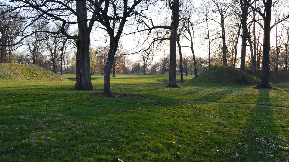 Ohio's Hopewell Ceremonial Earthworks is the only US entry on the nominations list this year. - John E. Hancock/Ohio History Connection/UNESCO World Heritage Nomination Office