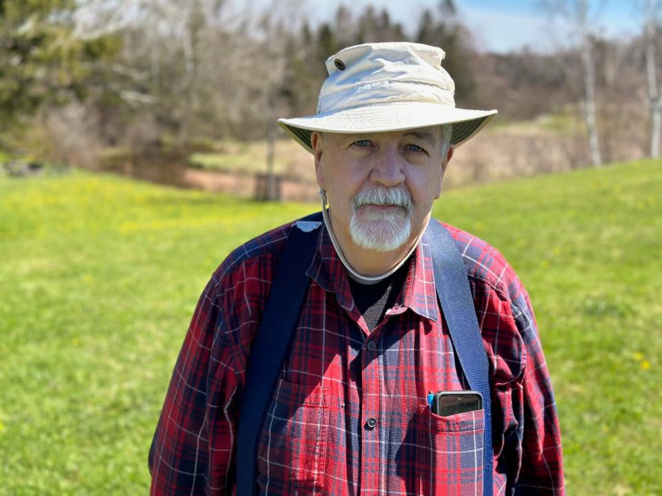 Dan McAskill is president of the Hillsborough River Association, seen here near the Pisquid River.  