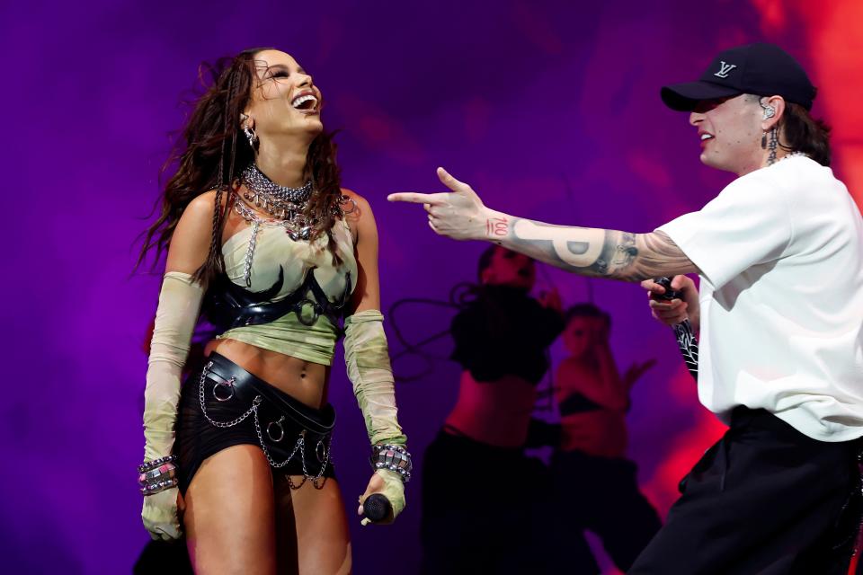 <h1 class="title">2024 Coachella Valley Music And Arts Festival - Weekend 2 - Day 1</h1><cite class="credit">Frazer Harrison/Getty Images</cite>