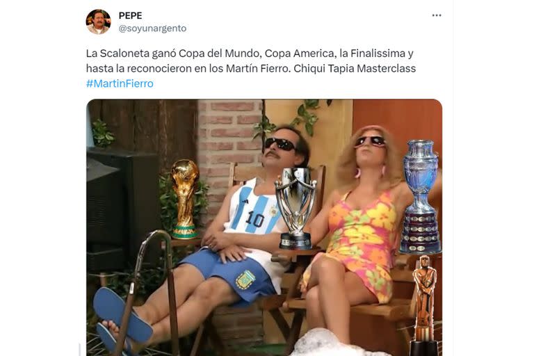 Los mejores memes de la entrega de los premios Martín Fierro 2023