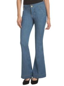 Arden B. light wash high-waisted flared denim, $59.