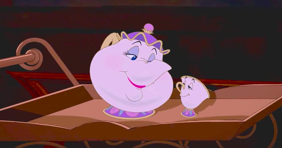 Mrs. Pots and Chip Disney Beauty and the Beast 