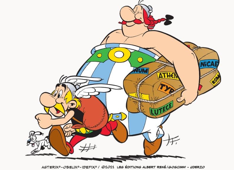 Astérix et Obélix, par Goscinny et Uderzo - Editions Albert René 2021