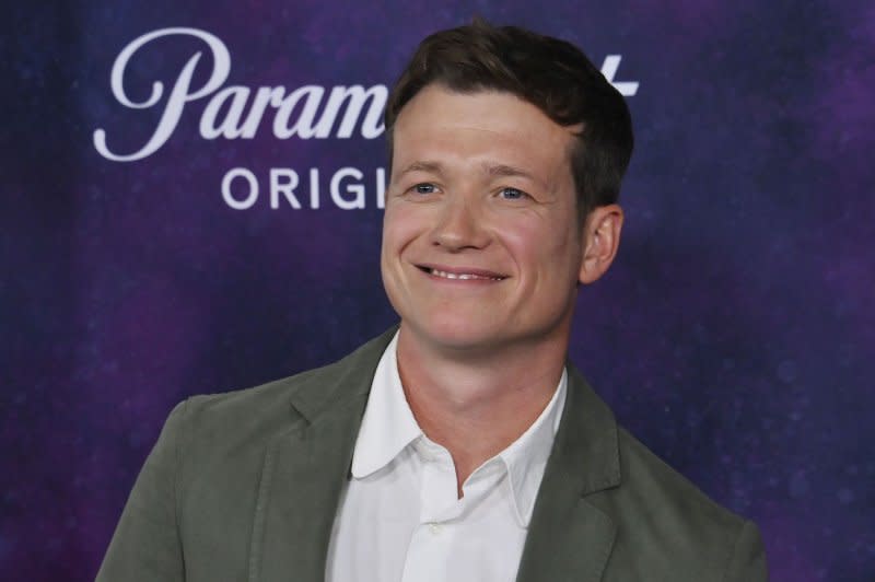 Ed Speelers attends the "Star Trek: Picard" premiere in 2023. File Photo by Jim Ruymen/UPI