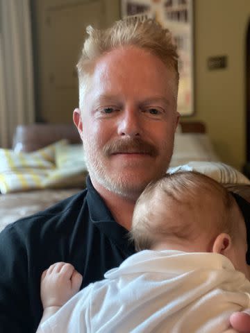 Jesse Tyler Ferguson/ Twitter Jesse Tyler Ferguson and baby Beckett