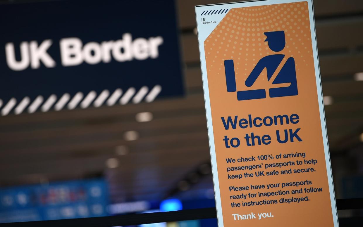 The UK will force all arrivals to self-isolate from June 8 - getty