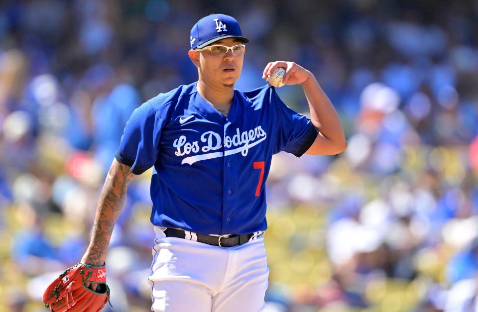 Former Dodgers pitcher Julio Urías was charged with five misdemeanor accounts stemming from an alleged attack on his wife in September, the L.A. City Attorney's office confirmed Tuesday.