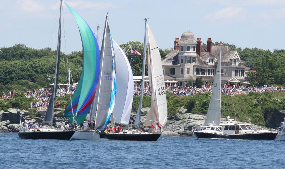 The Newport Bermuda Race takes place every two years as the fleet takes on a 635-nautical-mile course.