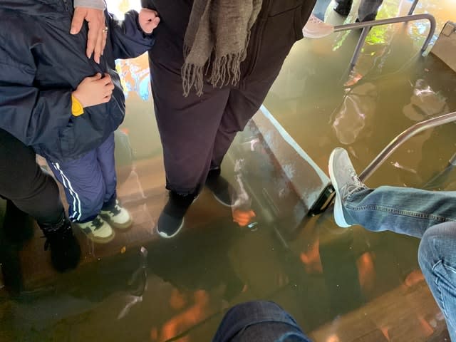 Jungle Cruise boat fills with water