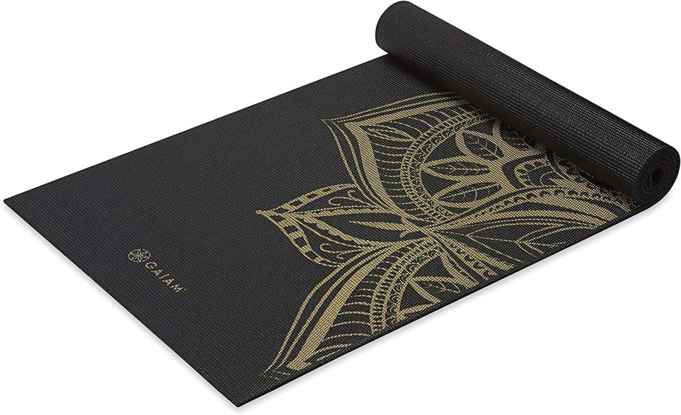 Print Extra Thick Non Slip Exercise & Fitness Mat for All Types of Yoga, Pilates & Floor Workouts (68