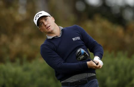 Sweden's Alex Noren during the second round of Alfred Dunhill Links Championship in Kingsbarns, Scotland. Action Images via Reuters / Lee Smith Livepic