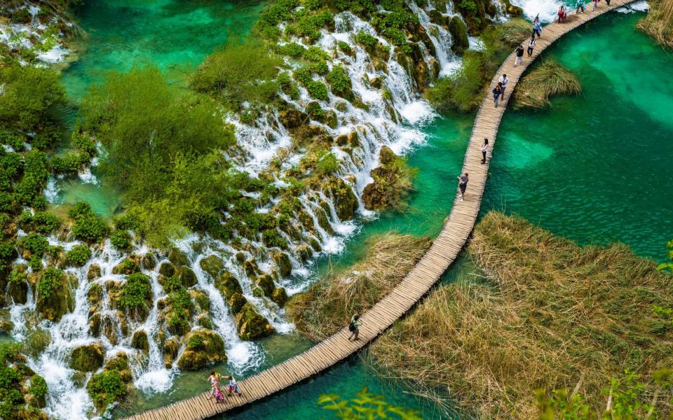 The fairytale greens of Plitvice National Park