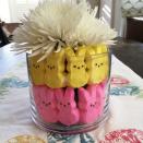 <p>Got some extra Peeps lying around? Maybe even from last Easter? Stuff these treats into a vase to brighten up your flowers. </p><p><a class="link " href="https://www.amazon.com/Marshmallow-Peeps-Easter-Bunnies-Variety/dp/B00BGU8VFY/ref=sr_1_12?dchild=1&keywords=PEEPS&qid=1611939883&sr=8-12&tag=syn-yahoo-20&ascsubtag=%5Bartid%7C10070.g.1751%5Bsrc%7Cyahoo-us" rel="nofollow noopener" target="_blank" data-ylk="slk:SHOP PEEPS;elm:context_link;itc:0;sec:content-canvas">SHOP PEEPS</a></p>