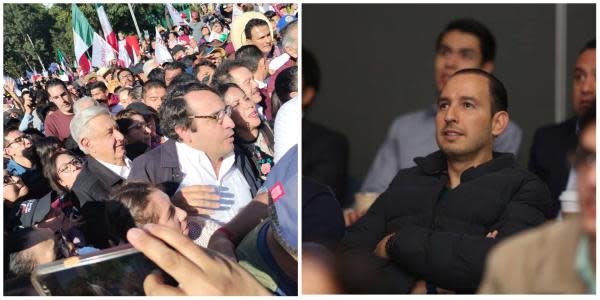 “Marcha del acarreo” intenta ocultar errores de AMLO dice Marko Cortés 