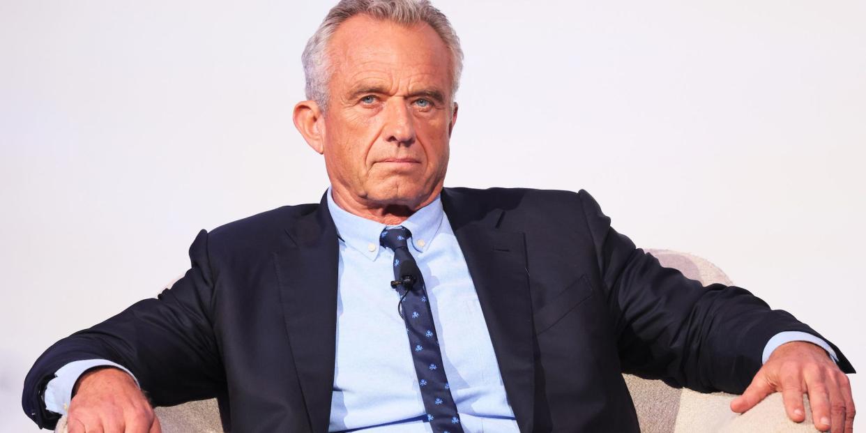 Democratic presidential candidate Robert F. Kennedy Jr. on July 25, 2023 in New York City.