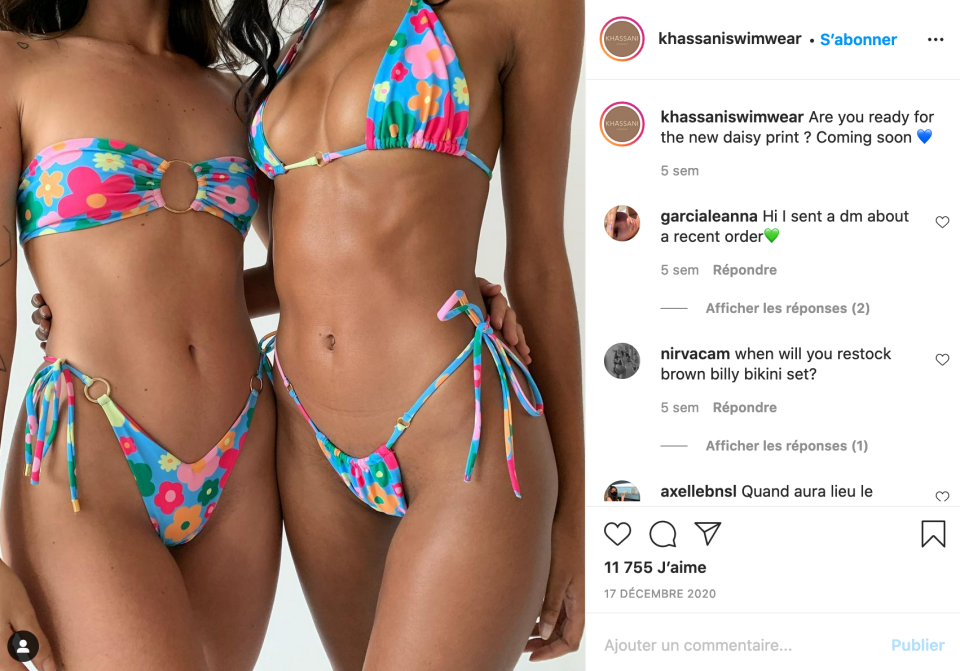 © Instagram Khassani Swimwear