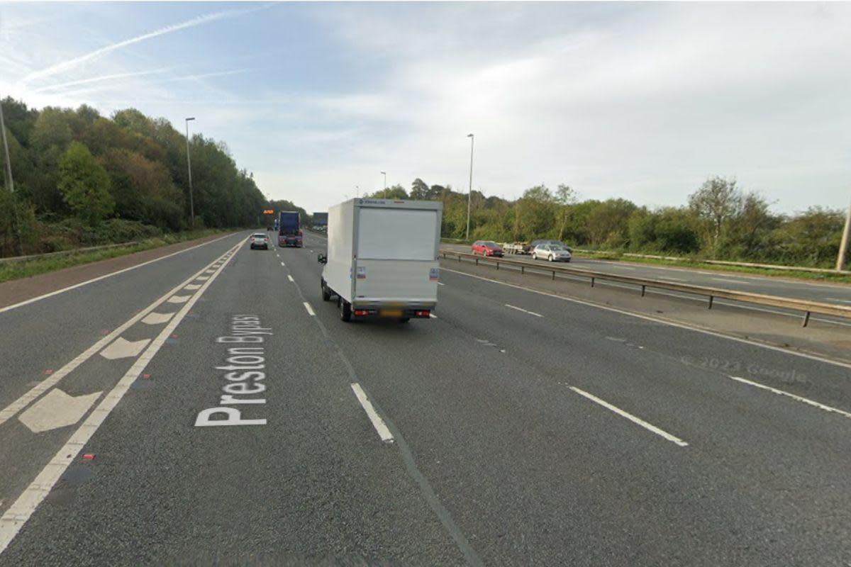 M6 in Chorley <i>(Image: Google)</i>