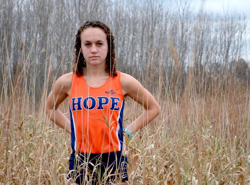 Hope's Chelsea Miskelley was given an postgraduate scholarship at Hope College.