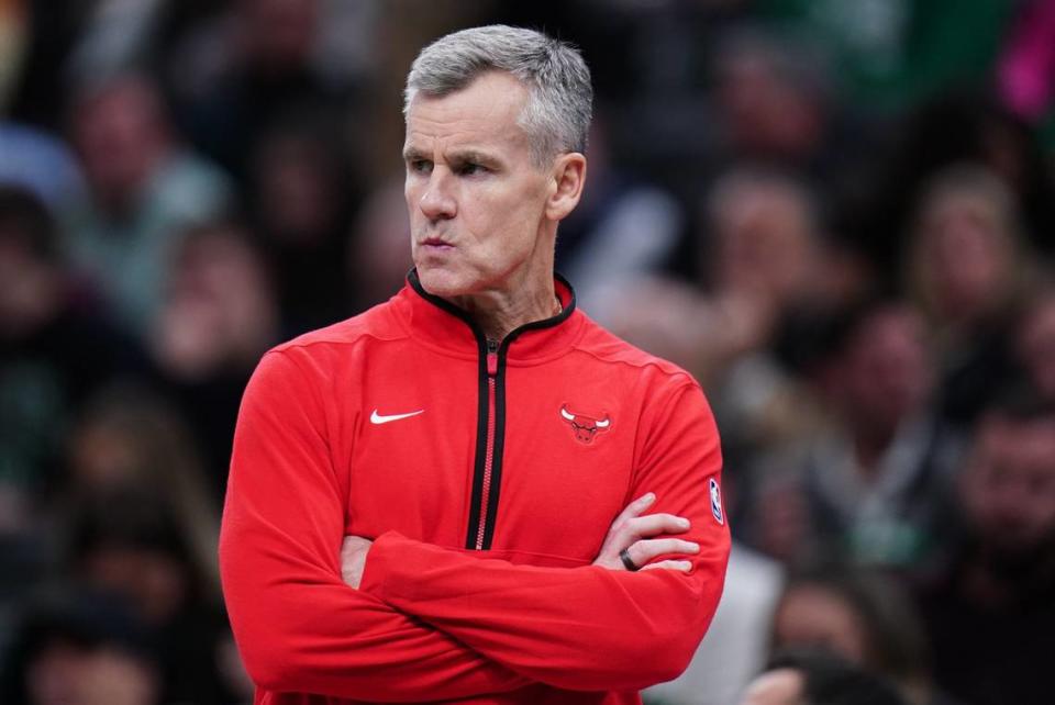 Chicago Bulls coach Billy Donovan has a 397-318 record in nine years in the NBA, going into the final three games of the 2023-24 regular season. David Butler II/USA TODAY NETWORK