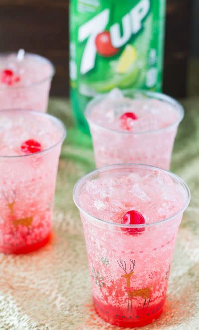 <p>Both kids and adults will be unable to resist these classic cherry-topped bevvies in festive cups.</p><p>Get the<strong> <a href="http://www.culinaryhill.com/shirley-temple/" rel="nofollow noopener" target="_blank" data-ylk="slk:Shirley Temple recipe" class="link ">Shirley Temple recipe</a> </strong>at Culinary Hill.</p><p><a class="link " href="https://www.amazon.com/Merry-Christmas-Party-Cups-count/dp/B09H5QWVTR?tag=syn-yahoo-20&ascsubtag=%5Bartid%7C10070.g.2036%5Bsrc%7Cyahoo-us" rel="nofollow noopener" target="_blank" data-ylk="slk:Shop Holiday Plastic Cups">Shop Holiday Plastic Cups </a></p>