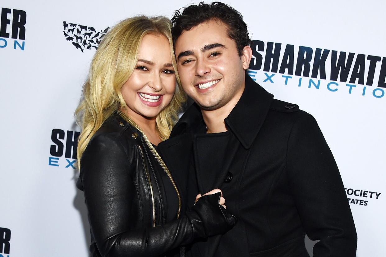 Hayden Panettiere (L) and Jansen Panettiere arrive at a screening of Freestyle Releasing's "Sharkwater Extinction" at the ArcLight Hollywood on January 31, 2019 in Hollywood, California.