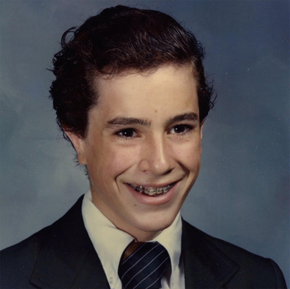 <p>As for Colbert himself? Behold: “Nick Kroll asked me to post a pic of my awkward stage, but I never had one. So here’s me lookin’ cool as hell!” (Photo: <a rel="nofollow noopener" href="https://twitter.com/StephenAtHome/status/913254257582800896" target="_blank" data-ylk="slk:Stephen Colbert via Twitter;elm:context_link;itc:0;sec:content-canvas" class="link ">Stephen Colbert via Twitter</a>) </p>