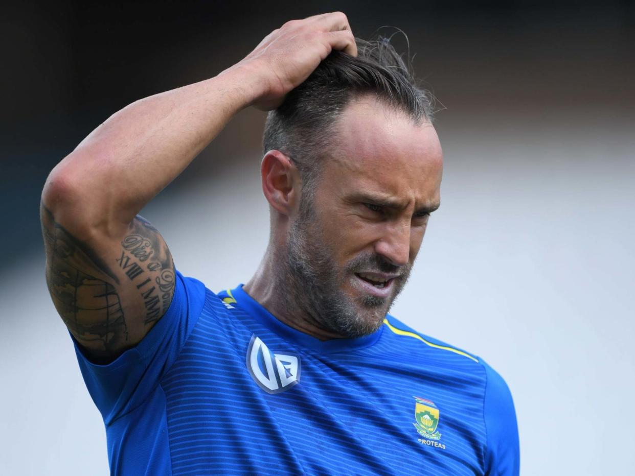 Du Plessis has endured a tough year as captain: Getty