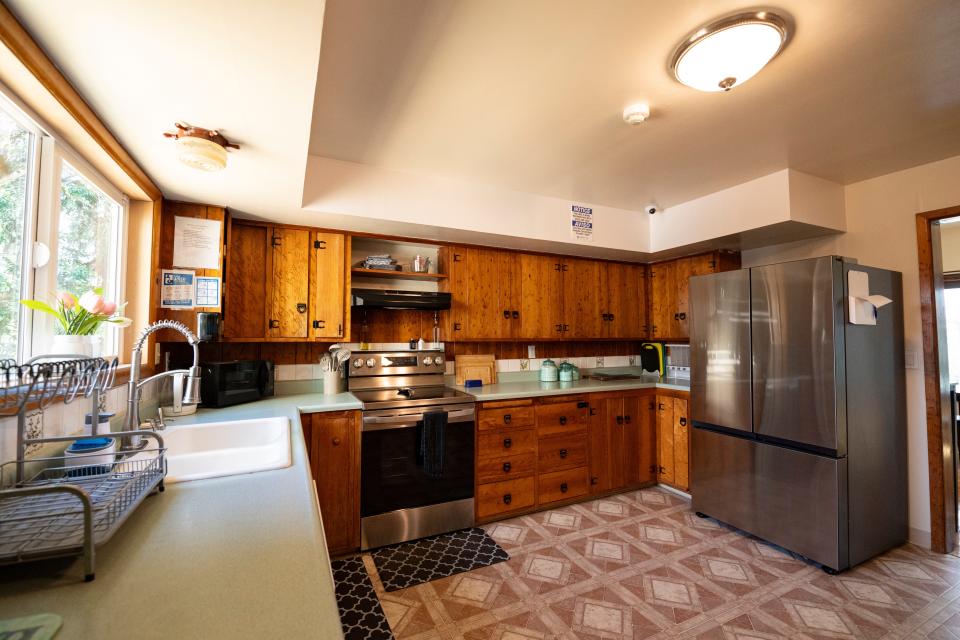 The kitchen at David's House in Monmouth.