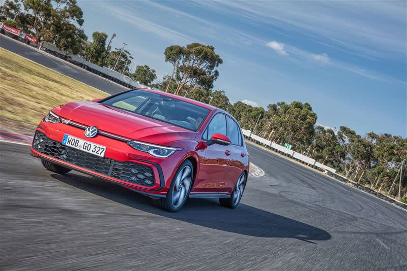 The Golf 8 GTI熱血魅力限定版。（圖／Volkswagen提供）