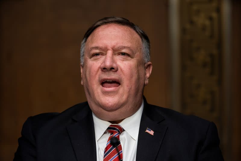 U.S. Secretary of State Pompeo testifies before Senate Foreign Relations Committee