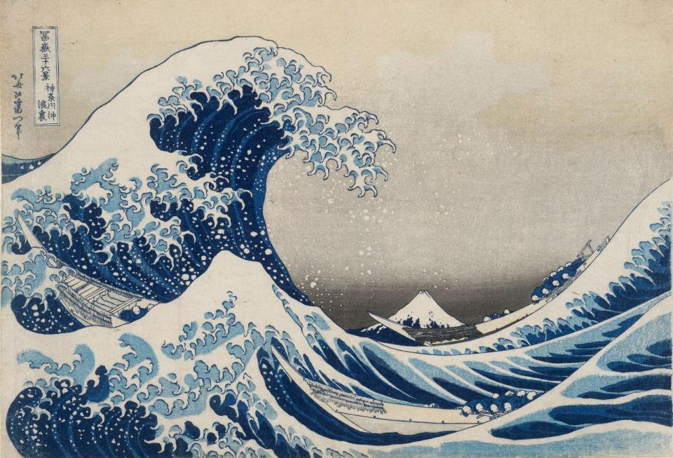 Hokusai's "The Great Wave"