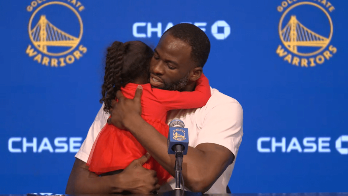 Dray shares heartfelt father-daughter moment after Warriors' win - Yahoo Sports