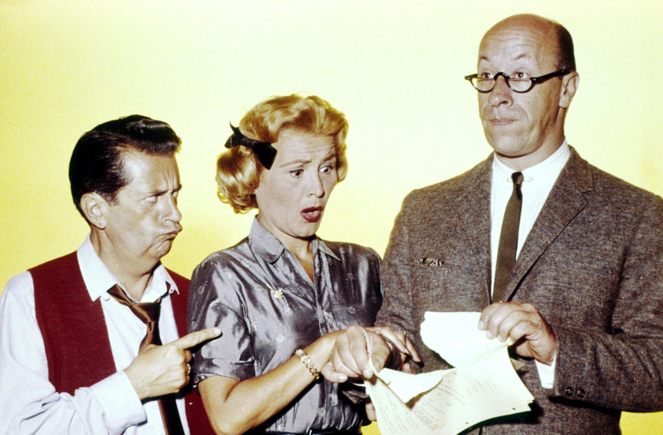 <p>A legend of show business best known for her role as TV comedy writer Sally Rogers on “The Dick Van Dyke Show,” Rose Marie Mazzetta died on Dec. 28 at age 94. (Photo: Everett Collection) </p>