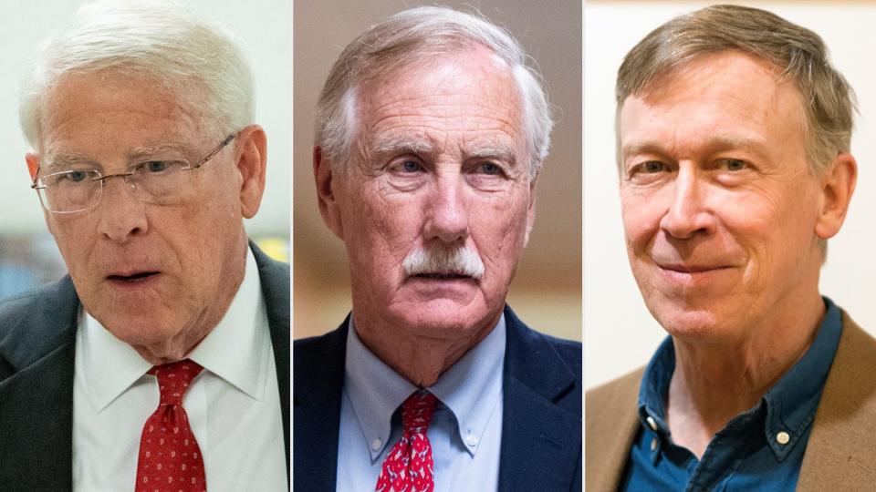 Senators Roger Wicker, Angus King and John Hickenlooper