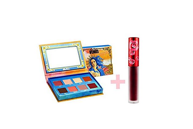 Lime Crime Venus the Grunge Eyeshadow Palette and Wicked Velvetine Lip Stain, $42