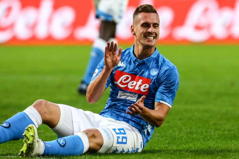 "He's a smart guy," said Napoli coach Carlo Ancelotti of Polish forward Arkadiusz