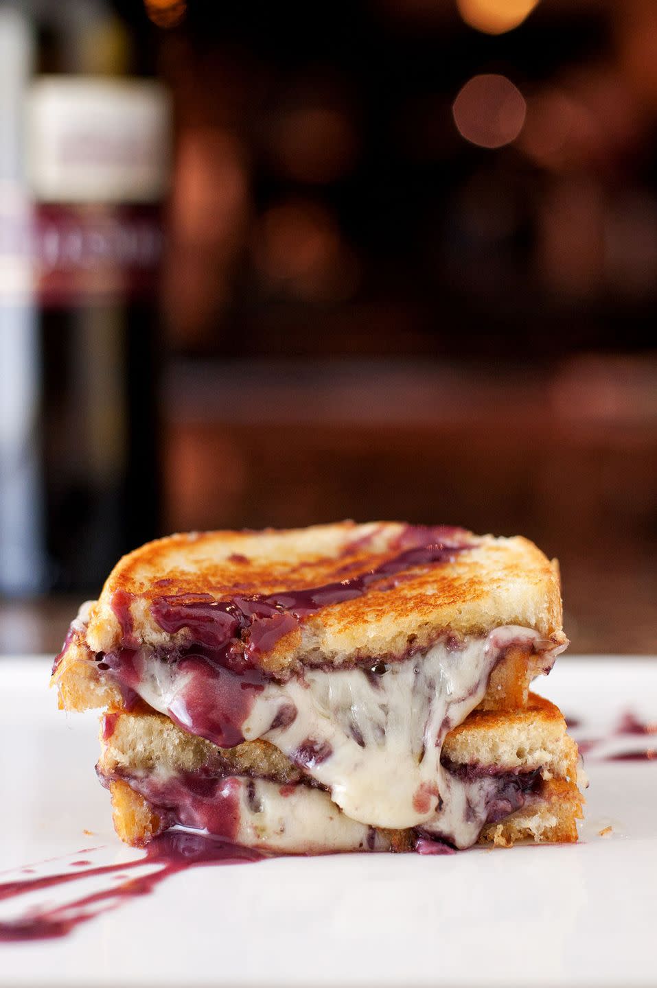Wine and Cheese Grilled Cheese