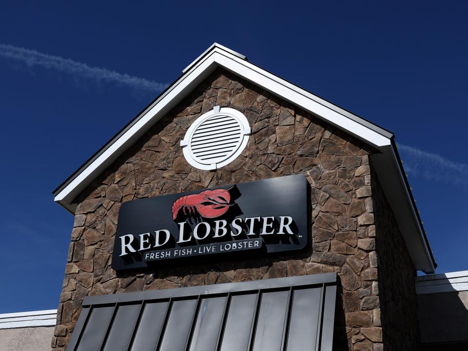 A Red Lobster restaurant in Rohnert Park, California.