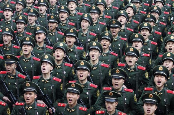 China's military might