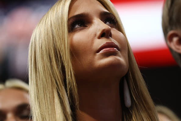 <p>La nariz de Ivanka está definitivamente perfilada, sin chichones ni nada. </p>