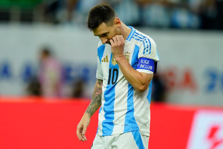 Messi erró el primer penal durante el partido de Argentina vs. Ecuador