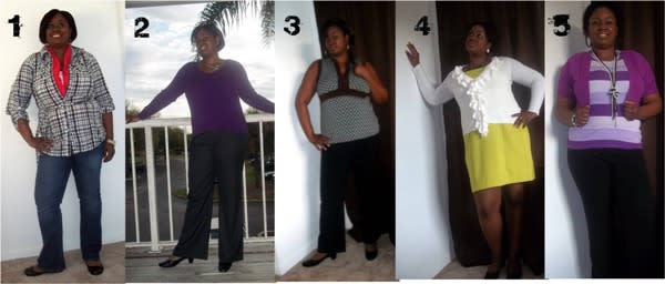 Outfits 1 - 5