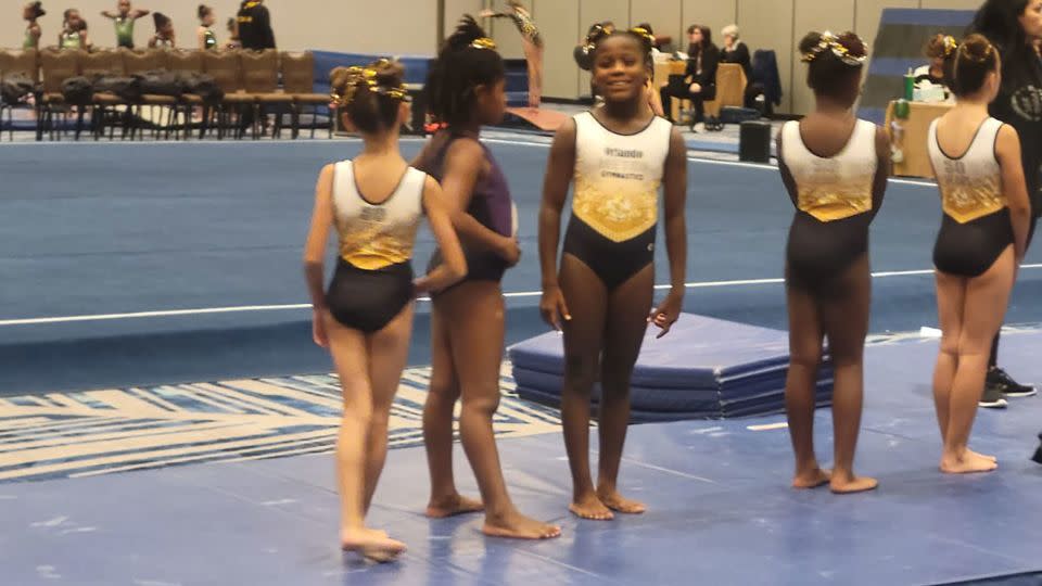 T'Yonna Major would practice her routines so many times that the whole family knew them by heart. "She ate gymnastics. She slept it. She'd wake up in the morning, hit the bars, the balance beam," her dad said.  - Courtesy Dominic Major