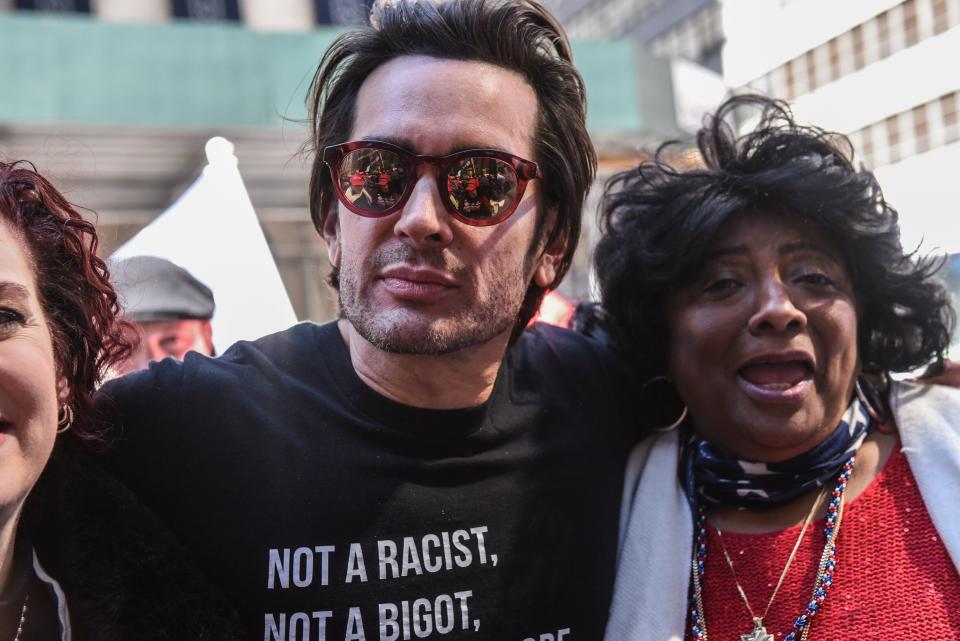 Brandon Straka attends a rally in support of President Donald Trump on March 23, 2019, in New York City. (Stephanie Keith via Getty Images)