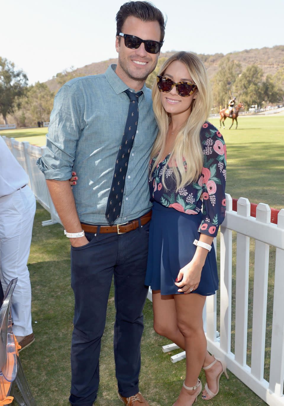 Lauren Conrad and husband William Tell have welcomed a baby boy. Source: Getty