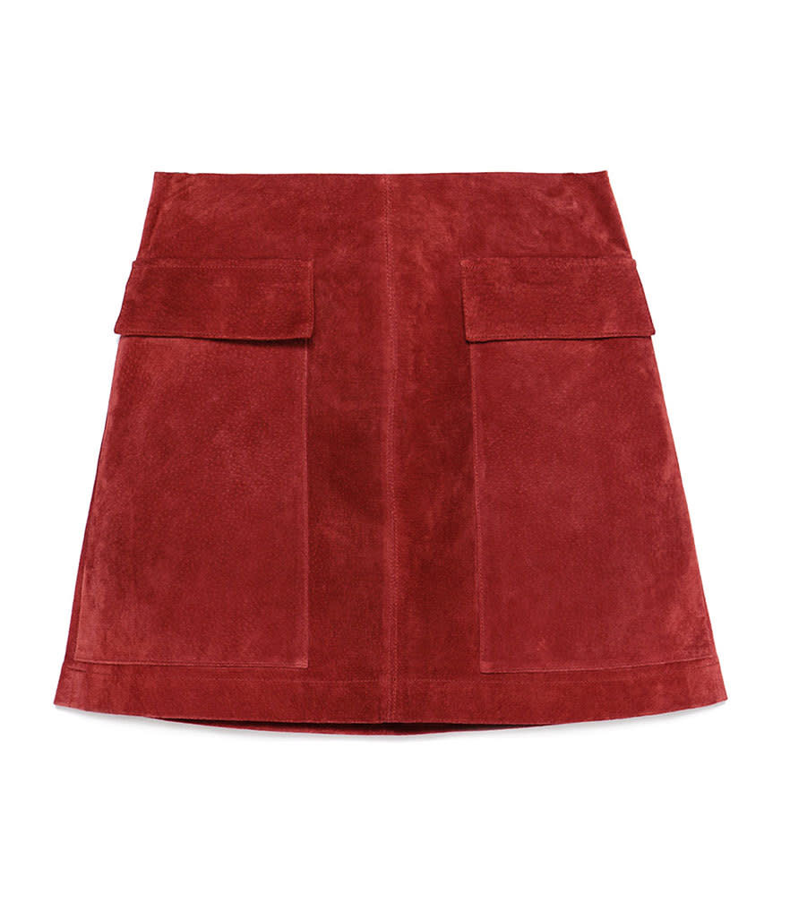 Zara Suede Skirt