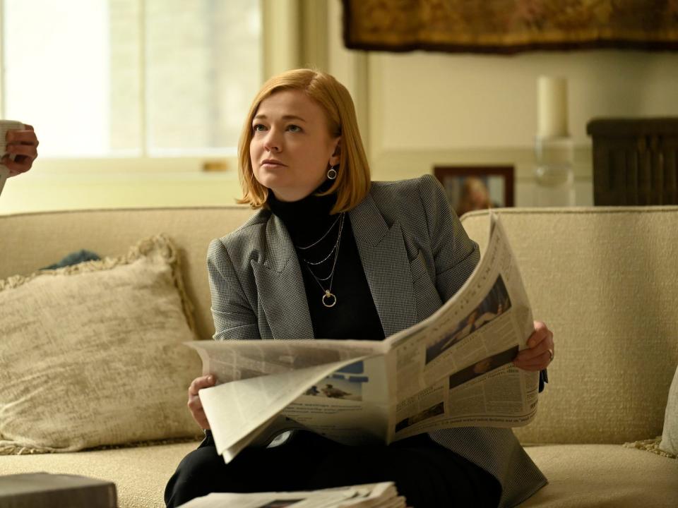 Sarah Snook in the fourth season of HBO's "Succession"